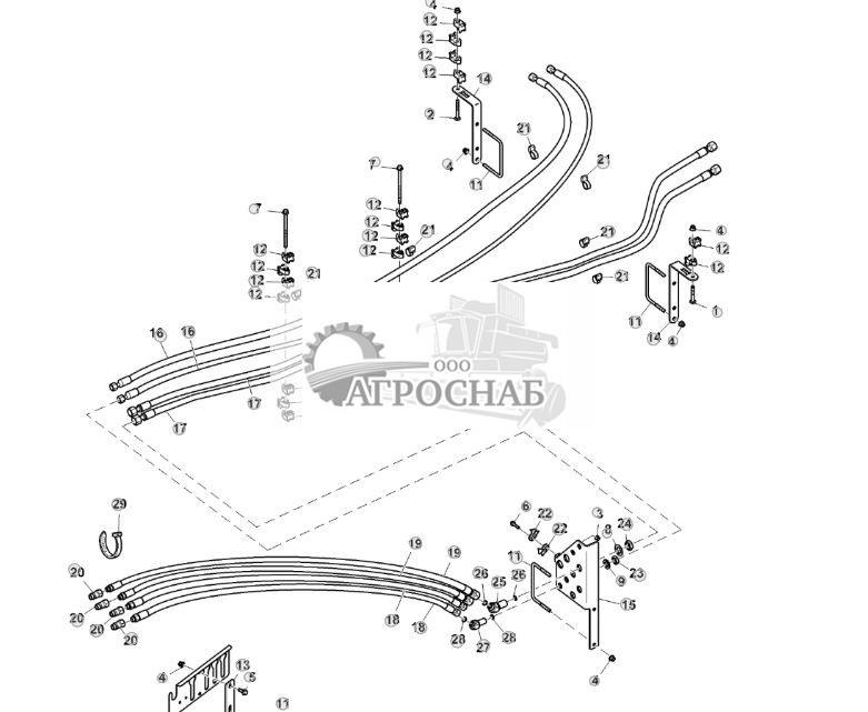 Гидравлика управления сцепкой ( - 770100) - ST518996 110.jpg